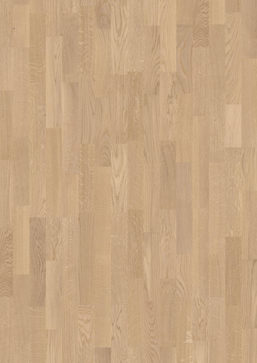 Boen Andante Oak White Engineered 3-Strip Flooring, Live Natural Oiled, 215x14x2200mm Image 1