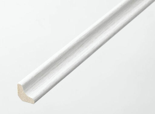 HDF White Oak Scotia Beading For Laminate Floors, 18x18mm, 2.4m Image 1