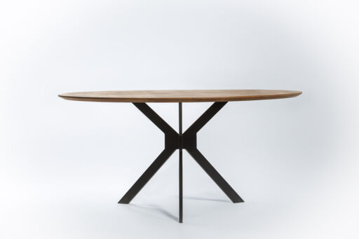 Round Shaped Dining Table, 40mm Solid Oak Top, Dia 1200mm Image 2