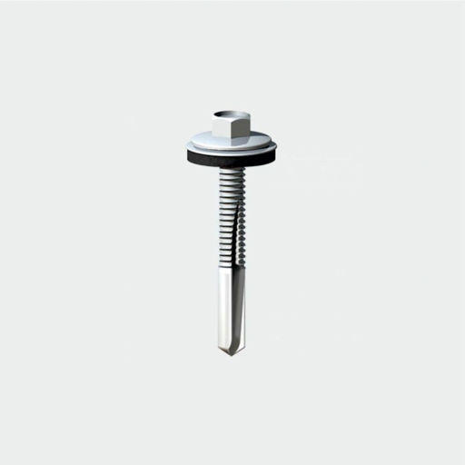 Self Drill Screw with Washer, 5.5x38mm, 100pk Image 1