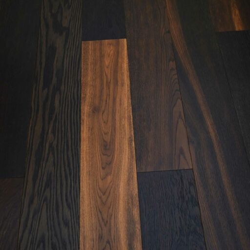 V4 Tundra Plank, Smoked Oak Engineered Flooring, Rustic, Brushed & UV Oiled, 190x14mm Image 4
