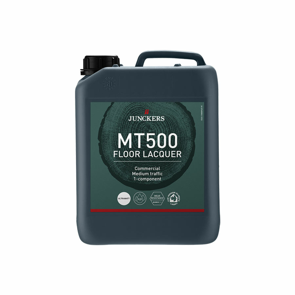 Junckers MT500 Floor Lacquer, Silk Matt, 5L | Flooring Centre Junckers MT500 Floor Lacquer, Silk Matt, 5L