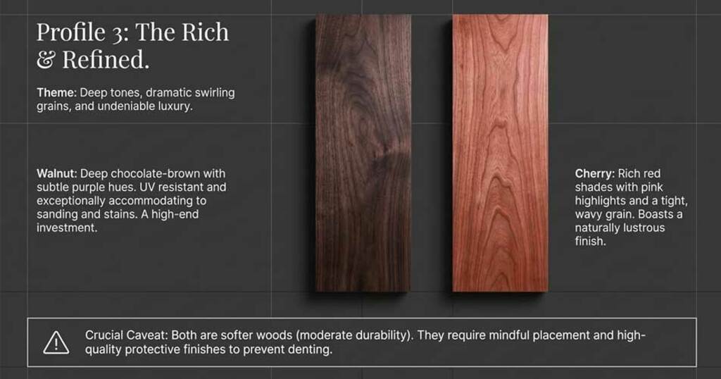 Rich and refined flooring options Rich and refined flooring options
