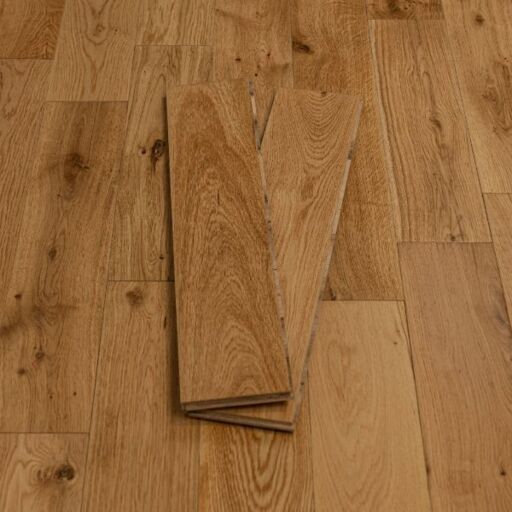 Evergreen Camden Engineered Oak Flooring, Natural, Lacquered, 150x14xRL