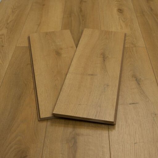 Evergreen Harvest Oak Laminate Plank Flooring, 196x12x1215mm