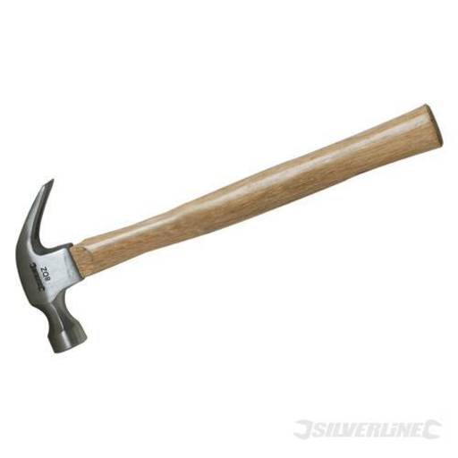 Hardwood Shaft Claw Hammer, 16oz