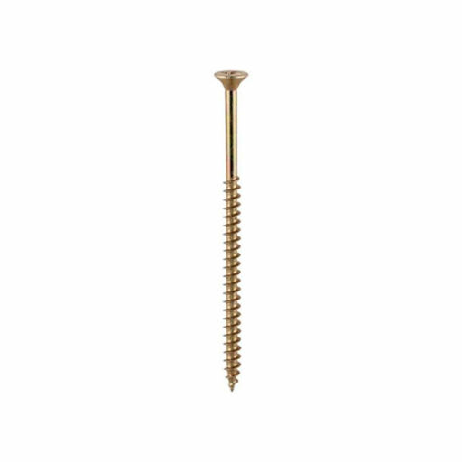 TIMco Solo Woodscrews - PZ - Double Countersunk - Yellow 4.5x80mm