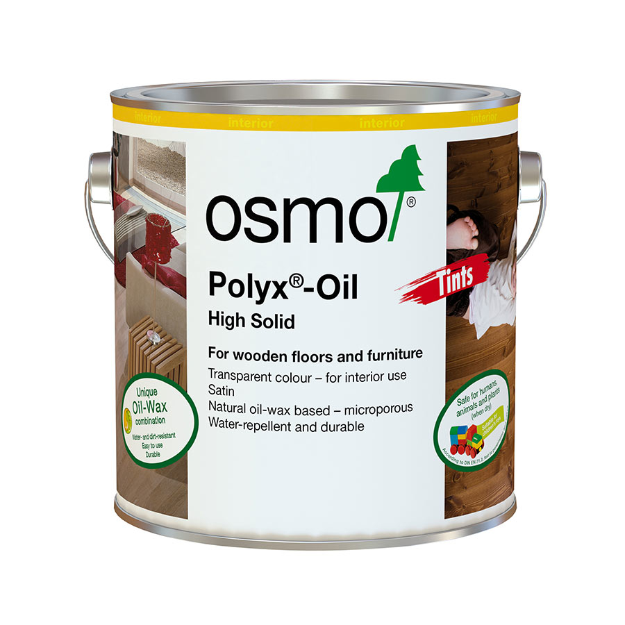 Osmo Polyx-Oil Hardwax-Oil, Tints, White, 2.5L | Osmo Hardwax-Oil
